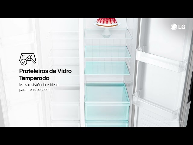 Geladeira LG Side by Side 519L Frost Free | Lojas Colombo