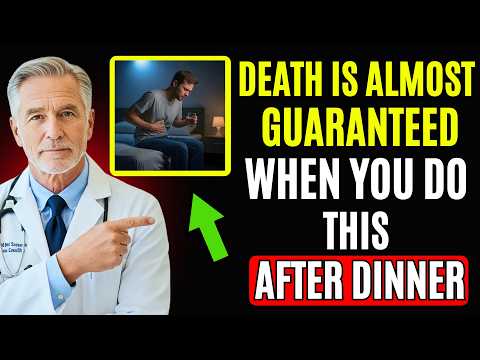 Gastroenterologist WARNS: millions do THIS after dinner unaware of serious risk – DR. MICHAL HAYES!