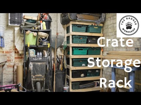 Crate Workshop Storage Rack