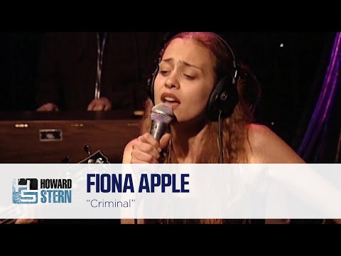 Fiona Apple “Criminal” on the Stern Show (1997)