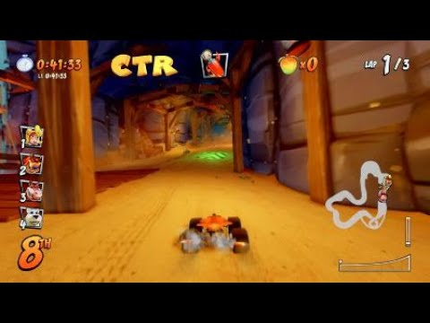 Dragon Mines - All CTR Challenge Token Letter Locations - Crash Team Racing Nitro-Fueled