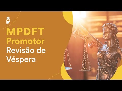 Revisão de Véspera Promotor MPDFT