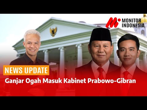 Ganjar Ogah Masuk Kabinet Prabowo-Gibran