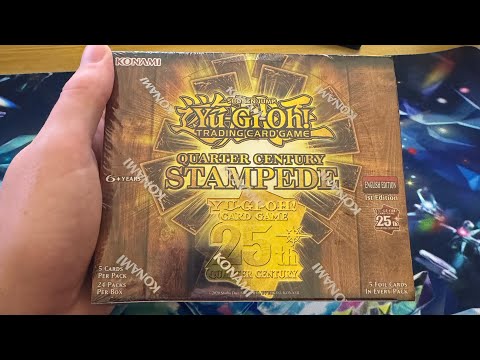 Yugioh Quarter Century STAMPEDE Opening - 25th Anniversary