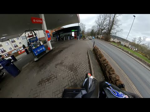 Motorbike Ride From Penrith To Lazonby Village In The Eden Valley Cumbria.
