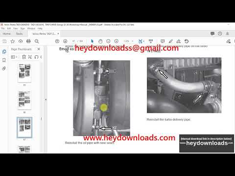 Volvo Penta TAD1240GE TAD1241GE-VE TAD1242GE-VE TWD1240VE Group 22-26 Workshop Manual _340008123