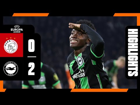 UEL Highlights: Ajax 0 Brighton 2