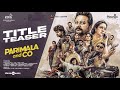 Parimala And Co Title Teaser Jayaram Urvasi Pandiraaj Foxn