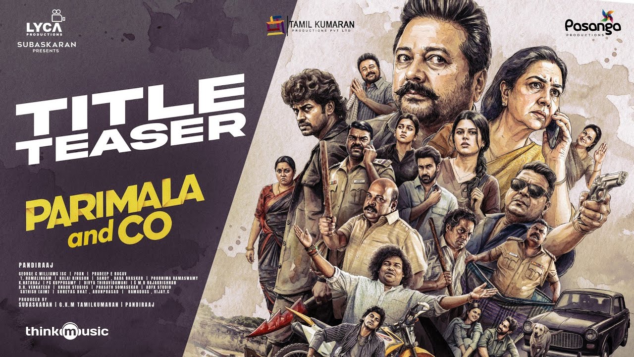 Parimala and Co - Title Teaser | Jayaram | Urvasi | Pandiraaj | Foxn