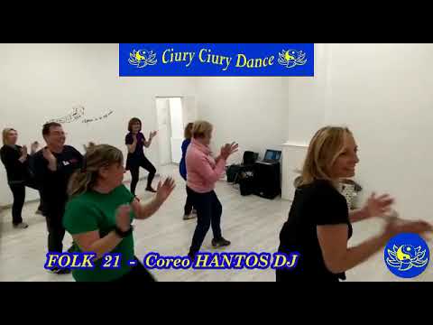 FOLK 21 (Anima briosa · Claudio Rossi) - Ballo di Gruppo - Coreo HANTOS DJ