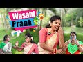 Wasabi Prank On Pandian Stores Team 1st Prank Video Hema S Diary