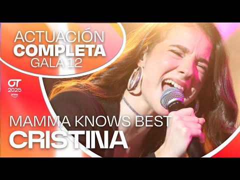 “MAMMA KNOWS BEST” - CRISTINA | GALA 12 | #OT2025