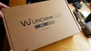 VU+ Uno 4K SE DVB-C  Linux Kabelreceiver (UHD, 2160p) schwarz | Unboxing | Flashen etc. [HD]