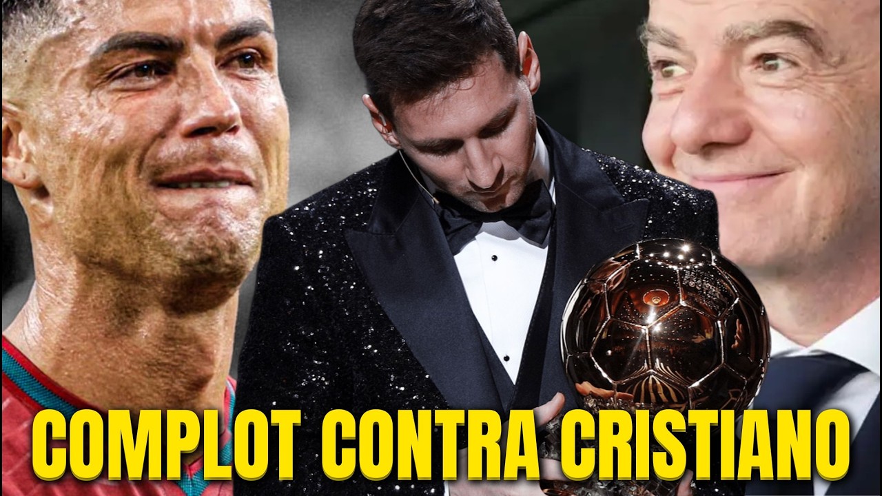 Hay UN COMPLOT para ACABAR con CRISTIANO RONALDO y AYUDAR a MESSI?