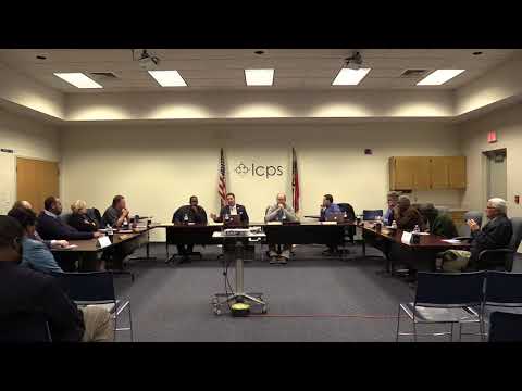 Dec. 11, 2017, School Board work session