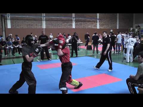 2011-05-07 Fighters Challenge David Himmrich LK -59Kg Sieg im Finale - Sugambrer Fightclub