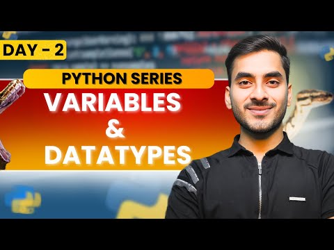 Variables And Data Types In Python Day 2 Python Series