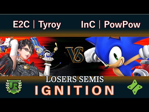 Ignition #95 LOSERS SEMIS - E2C | Tyroy (Bayonetta) vs InC | PowPow (Sonic)