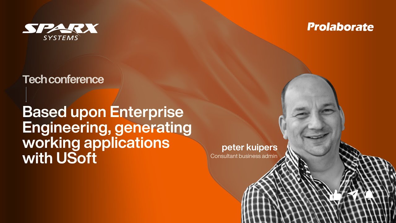 Based upon Enterprise Engineering, generating working applications with USoft