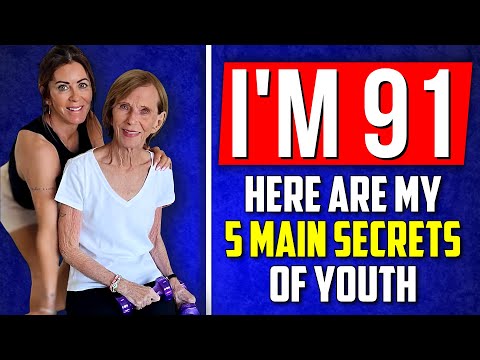 Edna Giordano: I'm 91 but I look 59. My Secrets of Health and Longevity. Anti aging Foods