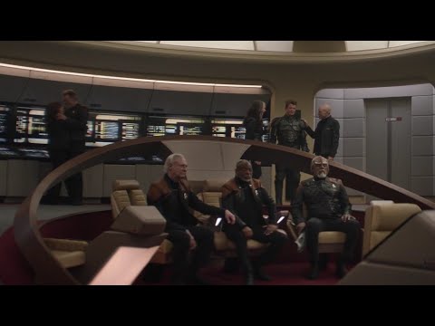 Picard, Jack, Riker And Worf Are Back on the Enterprise • Star Trek Picard S03E10