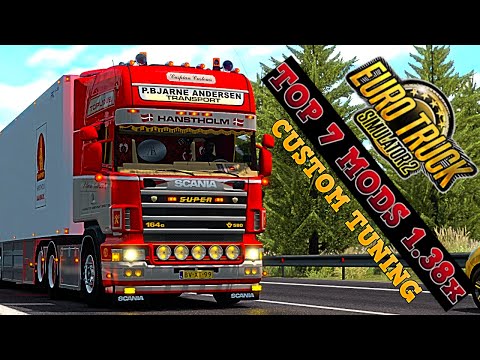 Euro Truck Simulator 2 Top 7 MODS October 1.38x