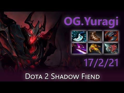 "Yuragi" 17/2/21 | Dota 2 Shadow Fiend highlights