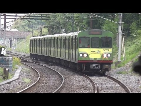 8300 and 8510 Class Dart Trains - Killester Station, Dublin
