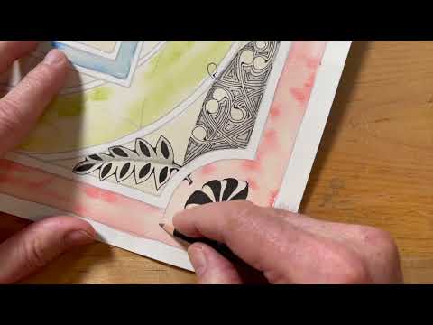 Zentangle Project Pack No. 23 - Day 6