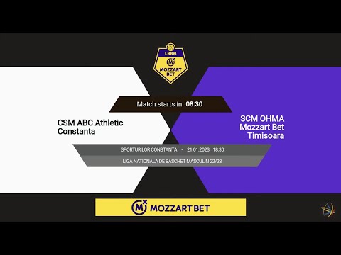 LNBM MOZZART 2022-2023: CSM Athletic Constanța - SCM OHMA Mozzart Bet Timișoara