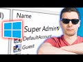 The Secret Windows Super Admin Account