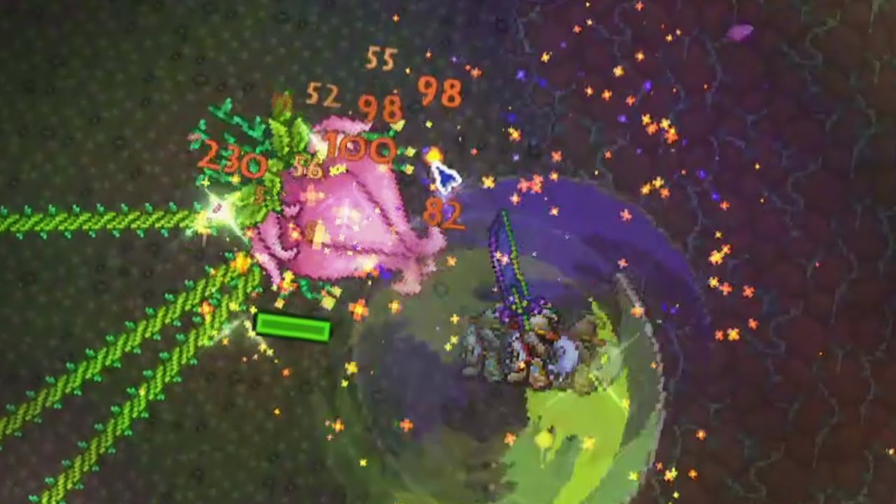 Fighting Against The REWORKED Plantera...