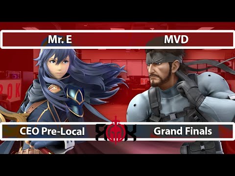 Mr. E (Lucina) vs MVD (Snake) - CEO Pre-Local x ROK Smash Ultimate - Grand Finals