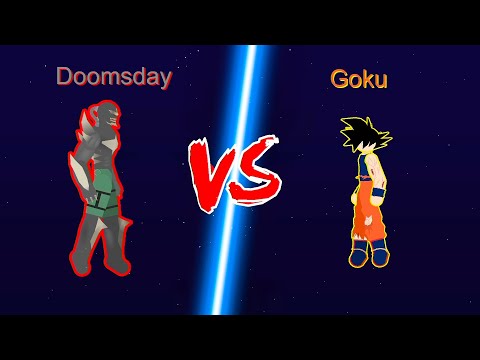 Goku vs Doomsday | Sticknodes Animation | Versus Z 
