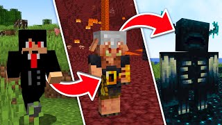 عشت 100 يوم كا متحول في ماين كرافت !