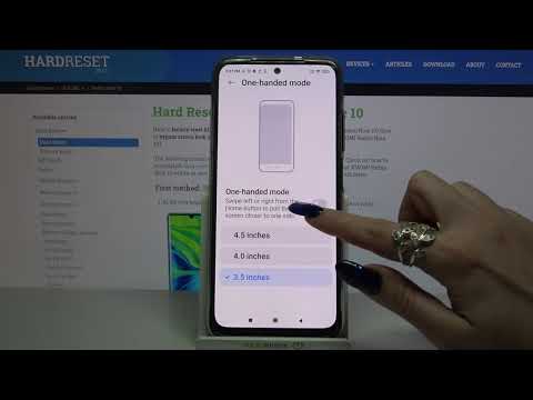 How to Enter One Handed Mode on XIAOMI Redmi Note 10 – Use Phone Using One Hand