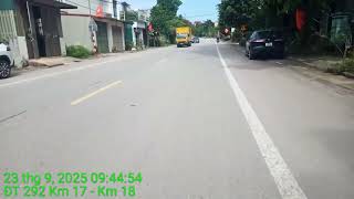 Km17  Km18,T9 ĐT 292