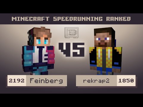 An INSANELY Close Game | Feinberg vs Rekrap2 | MCSR Ranked 1v1