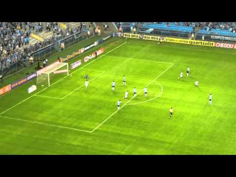 Grêmio 2x1 Botafogo - 14 07 2013 gols Vargas e Seedorf