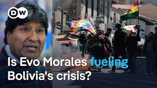 Bolivia’s protests: A comeback bid by Evo Morales? | DW News