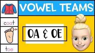 Download lagu OA and OE Vowel Teams | OA and OE Digraphs | Phonics for Kids mp3