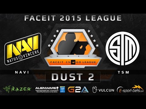 NaVi vs TSM - Dust 2 (FACEIT 2015 League)
