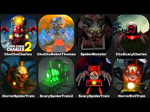 Choo Choo Charles 2 Mobile,Choo Choo Train,Horror Train,Spider Train,Scary Train