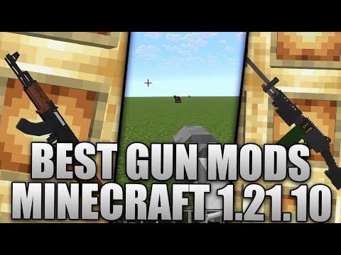 Best Gun Mods For Minecraft 1.21.10 - Minecraft Gun Mod Showcase (2025)