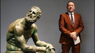 Kevin Spacey Reads Poetry at Museum in Italy