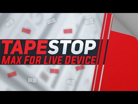 FREE and REAL Tape Stop Effect | Ableton Live