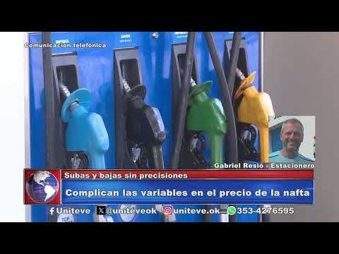 Suba y baja del precio de los combustibles