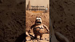 When your clay sculpture gets a mind of its own 😳🧱 #claysculpture #stopmotion #claymation