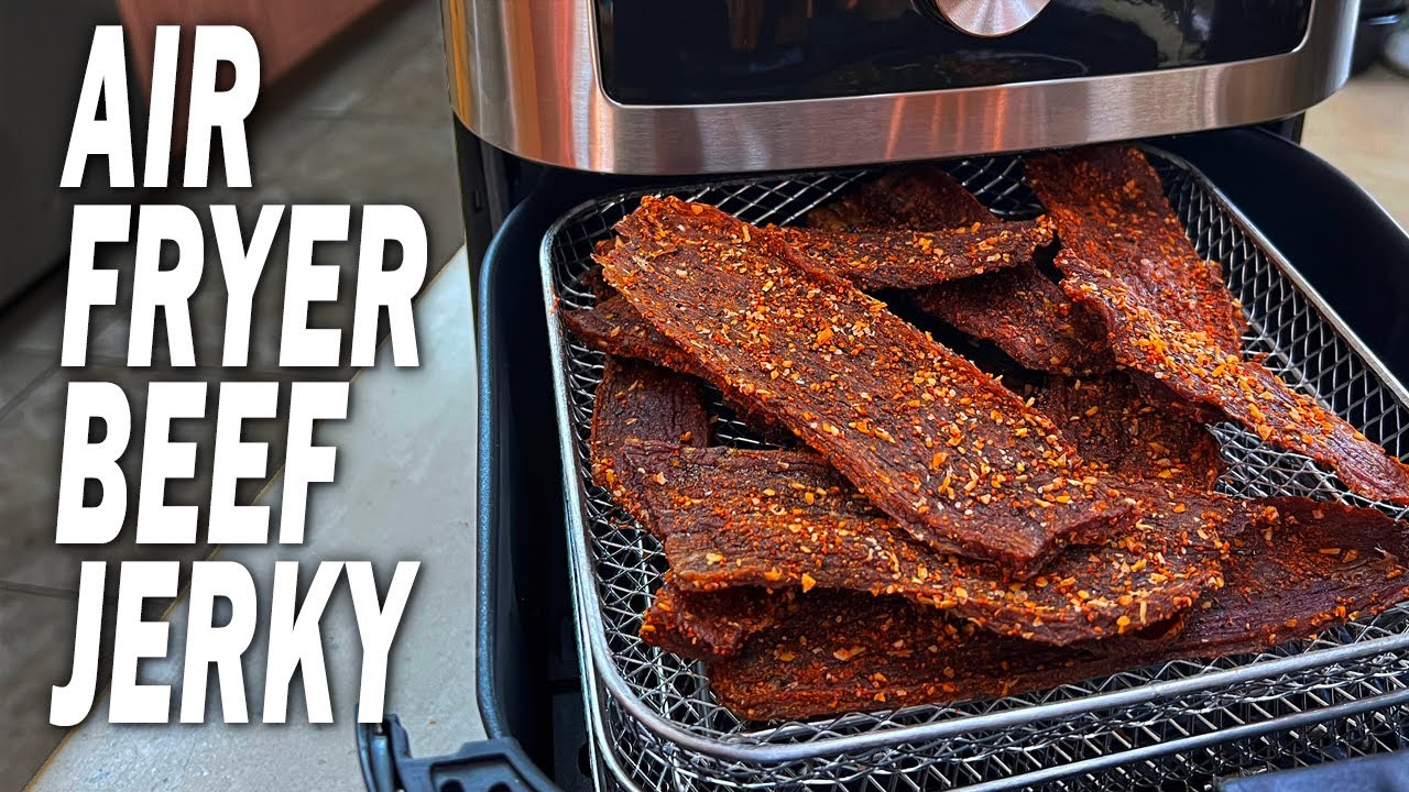 Air Fryer Beef Jerky That Actually Works