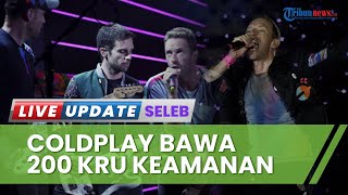 Coldplay Bawa 200 Kru Keamanan Tambahan & Pakai 2 Pesawat Boeing saat Konser di Indonesia